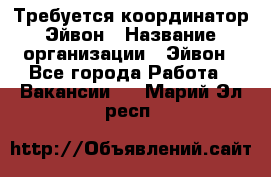 Требуется координатор Эйвон › Название организации ­ Эйвон - Все города Работа » Вакансии   . Марий Эл респ.